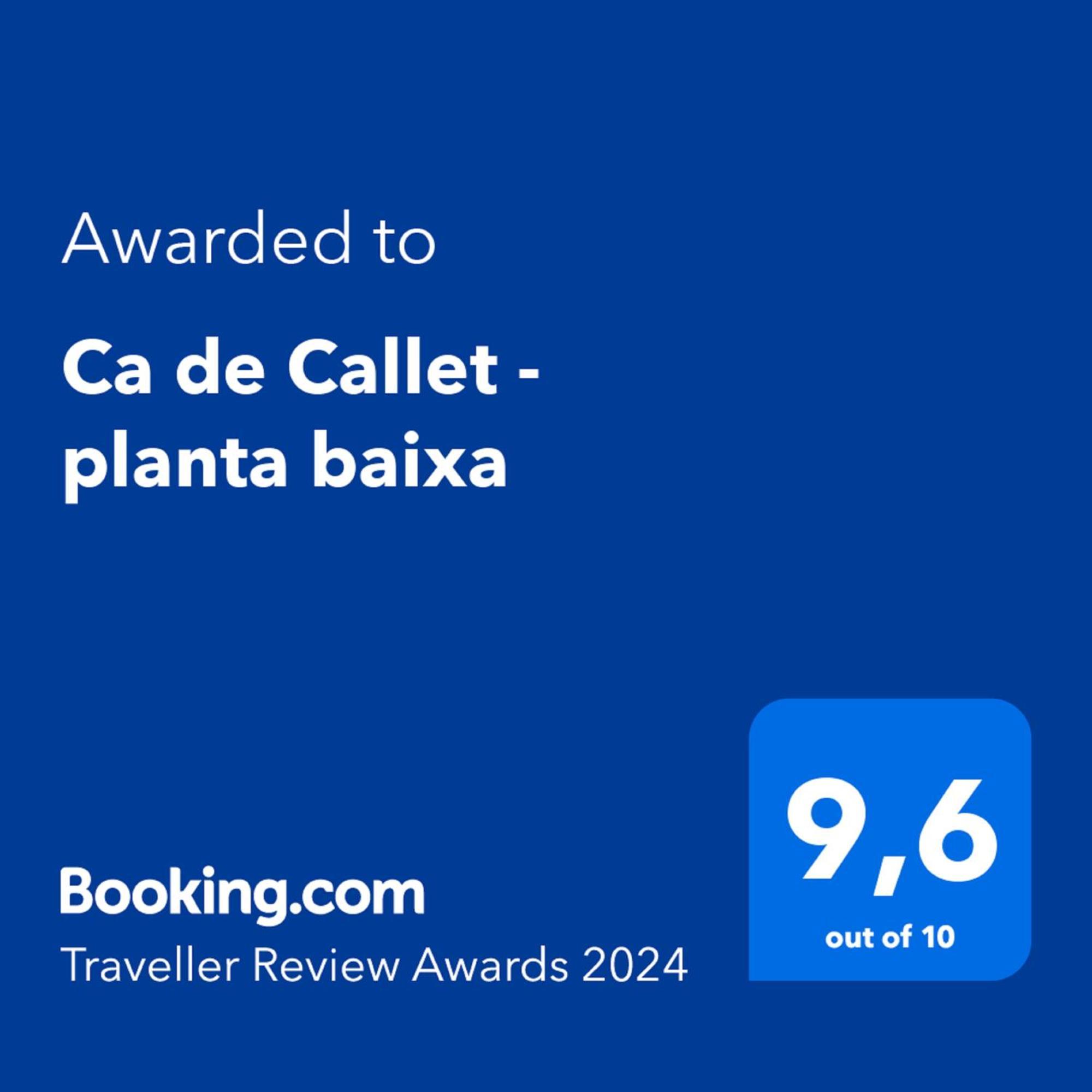Ca De Callet - Planta Baixa เตาอุยล์ ภายนอก รูปภาพ